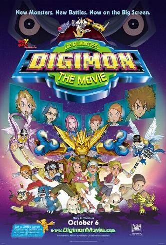 "Digimon: The Movie" poster