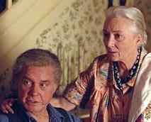 Cliff Robertson and Rosemary Harris as Uncle Ben and Aunt May